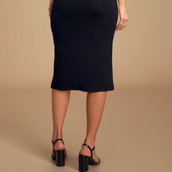 Everything to Me Black Sleeveless Bodycon Midi Dress ❤️❤️❤️ - Picture 6 of 6